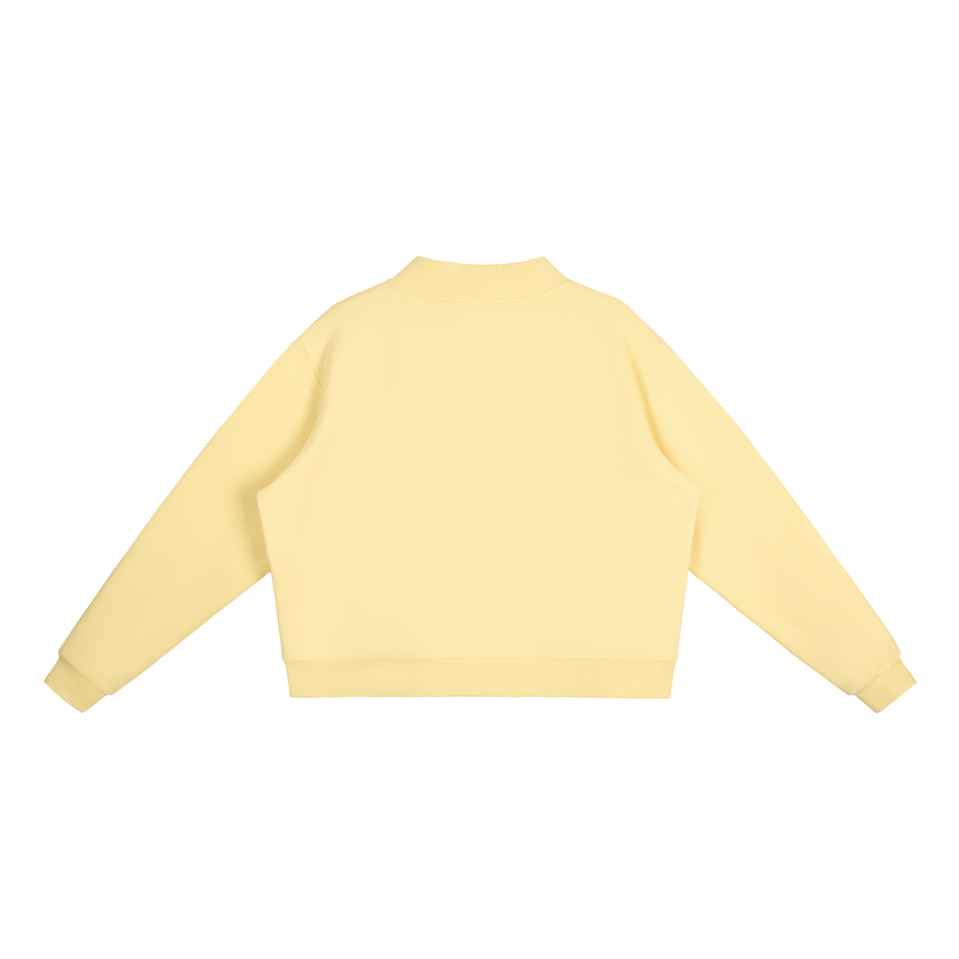 Jane Madison Essential Mock-Neck Crew Sweatshirt