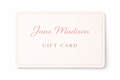 Jane Madison gift card